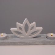 bougeoir lotus